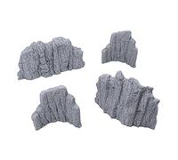 EnderToys Juego de pared de roca volcánica A, paisaje RPG de mesa impreso en 3D y terreno de juego de guerra para miniaturas de 28 mm