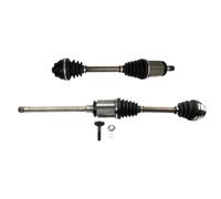 Juego de pares de eje de junta homocinética delantera completa LH RH compatible con XDrive AWD 528 535 CSA80127 31607593043 31607618680 31607618681