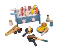 Juego de Parrilla de Imitación Infantil - Juguetes De Cocina Interactiva,Educativo 1-3 Años Chico Chica Motricidad Fino Viaje Coordinación Hogar Materno