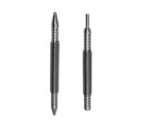 Juego de pasadores de bisagra sin martillo, juego de clavos con agujero central, herramienta de extracción de pin, herramienta de extracción de bricolaje