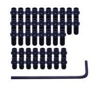 Juego de pasadores DMR para pedales de salto (44 unidades), color negro