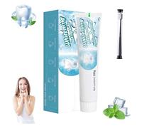 Juego de pasta de dientes blanqueadora Scoban, nueva fórmula Scoban potente 2025 para una sonrisa más brillante, blanqueamiento dental Scoban con bicarbonato de sodio, elimina las manchas y promueve