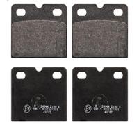 Juego de pastilla, freno de estacionamiento de disco FEBI 116087 R8 4.2 2007-201