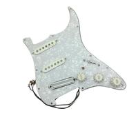Juego de pastillas Alnico V golpeador de guitarra ST precableado interruptor de 7 vías arnés multiusos Kit Pastillas Pickguard