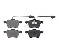 A.B.S. Juego 4 pastillas de freno 37141 para VW Transporter, SEAT Alhambra, Ford Galaxy