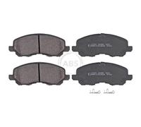 A.B.S. ALL BRAKE SYSTEMS BV. Juego de 4 pastillas de freno para DODGE: Caliber, Avenger & MITSUBISHI: Outlander, Space Runner, ASX (Ref: 37202)
