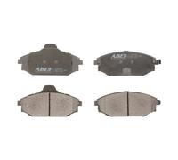 Juego de pastillas de freno ABE C10507ABE, delante