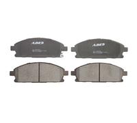 Juego de pastillas de freno ABE C11076ABE, delante