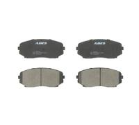 Juego de pastillas de freno ABE C13061ABE, delante