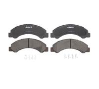 Juego de pastillas de freno ABE C19011ABE, delante