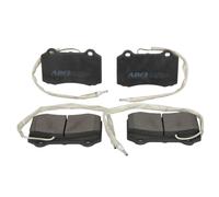 Juego de pastillas de freno ABE C1P029ABE, delante