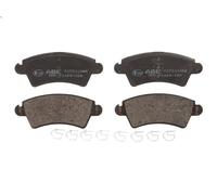 Juego de pastillas de freno ABE C1P041ABE para PEUGEOT 206 CC (2D) 2 2000-2007