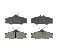 Juego de pastillas de freno ABE C1W028ABE, delante