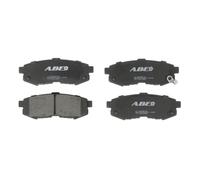Juego de pastillas de freno ABE C23017ABE, atrás