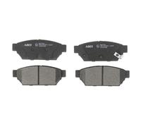 Juego de pastillas de freno ABE C25004ABE, atrás