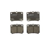 Juego de pastillas de freno ABE C25011ABE, atrás