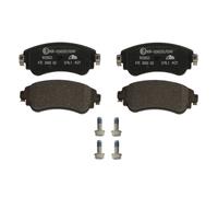 ATE Juego de 4 pastillas de freno 13.0460-2603.2 delanteras para CITROËN C4 II