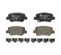 Juego de pastillas de freno ATE 13.0460-3853.2, atrás