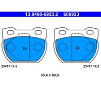 Juego de pastillas de freno ATE 13.0460-6923.2 110/127 (LDH) 2.5 1986-199
