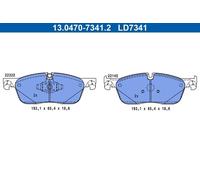 Juego de pastillas de freno ATE 13.0470-7341.2 JAGUAR XE (X760) 2 2017-