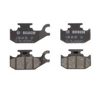 Bosch Juego de pastillas de freno 0 986 424 293 delantero Juego 4 pastillas ECE-R90 Sin cobre