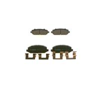 Bosch Pastillas de freno 0 986 424 440 – Juego de 4 traseras