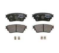 Bosch BP2627 Pastillas de freno - Eje trasero - certificación ECE-R90-1 juego de 4 pastillas