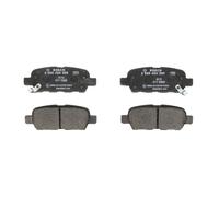 Bosch BP1000 - Pastiglie Freni Auto, Trasero - Calidad Bosch - Reducción de Ruido y Polvo - Certificación ECE-R90 - Sin Cobre - 1 Juego de 4 Pastillas