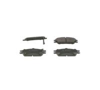 BOSCH Juego de 4 pastillas de freno para HYUNDAI: Getz, Pony, Excel, Accent, Scoupe, Lantra & HONDA: Accord & SUBARU: Justy (Ref: 0 986 461 127)