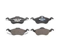 Juego de pastillas de freno BRECK 23154 00 702 00, delante