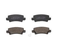 Juego de pastillas de freno BRECK 23816 00 704 10, atrás