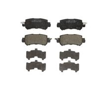 Juego de pastillas de freno BRECK 25540 00 702 00, atrás