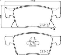 Juego de pastillas de freno BREMBO P 59 091 para OPEL ASTRA K (B16) 1 2018-2019