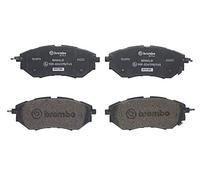 Juego de pastillas de freno Brembo P 78 017X, pastillas de freno de disco, piedras de freno, pastillas de freno