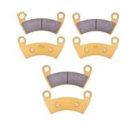 Juego de Pastillas de Freno cerámicas Delanteras y traseras for RZR XP 1000 EPS 2014-2023 4 SXS 570 RGR570(3pc 1set)