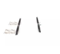 Bosch Pastillas de freno Low-Metallic 0 986 494 650 – Delanteras para SSANGYONG HYUNDAI