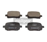 Juego de pastillas de freno delanteras MAXGEAR 19-1392