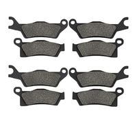 Juego de pastillas de freno delanteras o traseras for motocicleta (compatible con Can AM Renegade 500 STD 570 T3 650 800 800R 850 1000 STD EFI XXC 2012-2022)(Front and Rear)