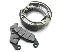 Juego de pastillas de freno delanteras traseras 2 piezas compatibles con modelos de motocicleta CRF150F 2003 2020 XR125LEK 2011 XR150L 2014 2020 CRF230F 2003 2020(Whole set)