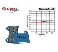 JUEGO DE PASTILLAS DE FRENO DELANTERO BREMBO PARA KYMCO PEOPLE GTI 300 2012 EN