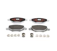 Juego de pastillas de freno Delantero para PEUGEOT 206 Hatchback, 206 Sedán