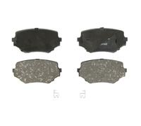 Juego de pastillas de freno DELPHI LP1015, delante