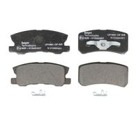 Juego de pastillas de freno DELPHI LP1691, atrás