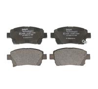 Juego de pastillas de freno DELPHI LP1896, delante