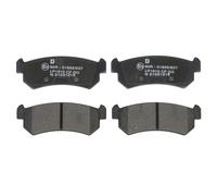 Delphi Juego de 4 pastillas de freno LP1910 traseras para Chevrolet y Daewoo