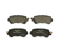 Juego de pastillas de freno DELPHI LP2482, atrás