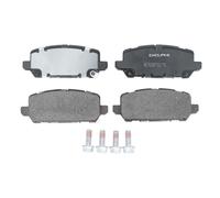 Juego de pastillas de freno DELPHI LP3244, atrás