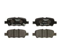 Juego de pastillas de freno DELPHI LP3375, atrás