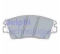 Juego de pastillas de freno DELPHI LP3519, delante