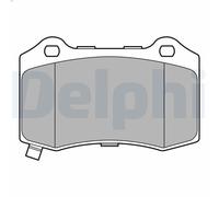 Juego de pastillas de freno DELPHI LP3676 para CHEVROLET CAMARO 6.2 2012-2015